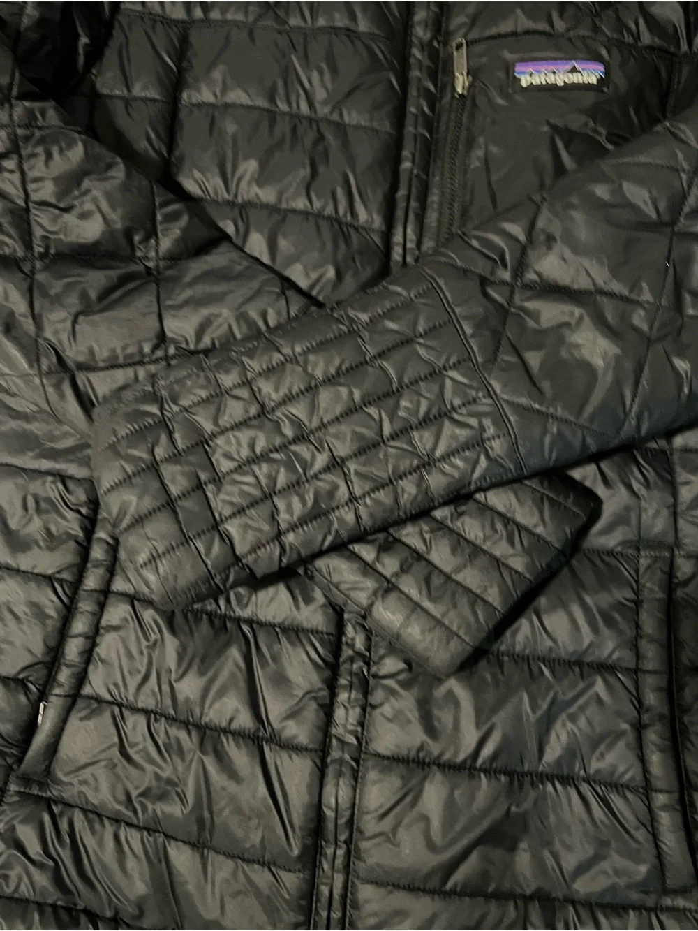 Patagonia Black Radalie Insulated Quilted Jacket Women’s M - Picture 3 of 7